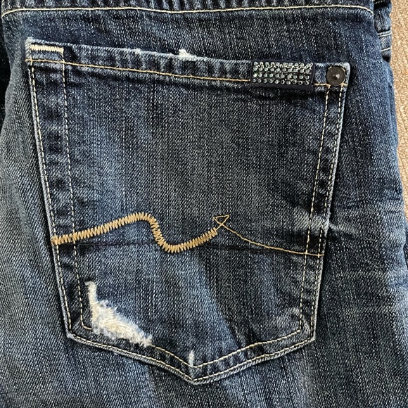 7FAM Josefina Distressed Jeans Organic - Picture 3 of 7